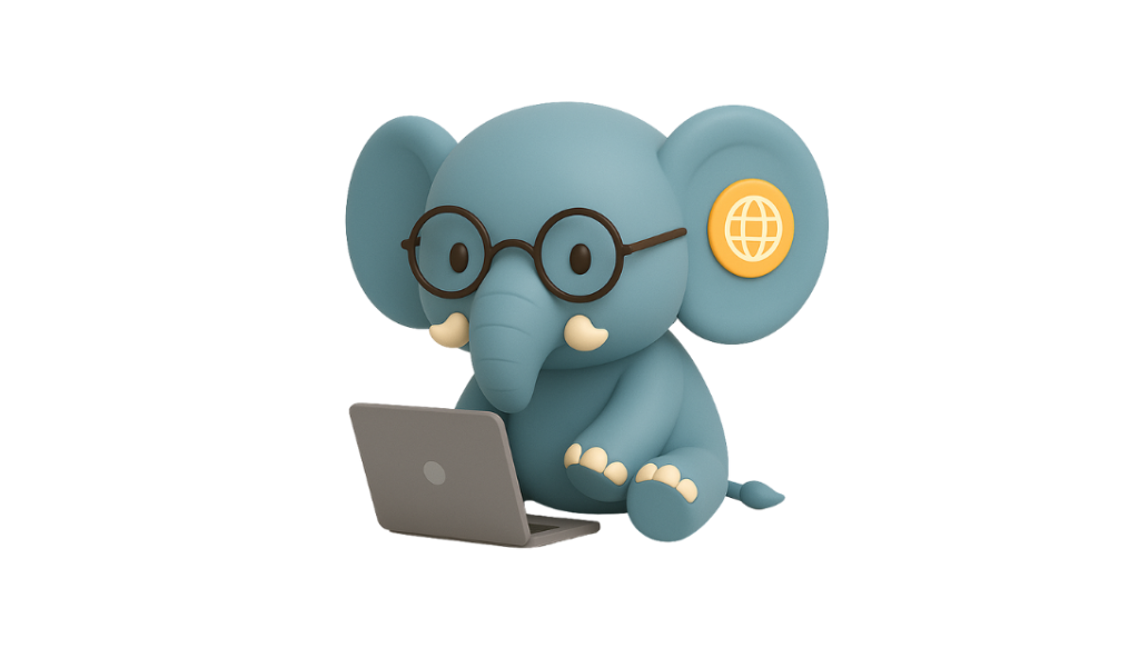 Un des éléphants icon: le créateur de site web Pachyweb